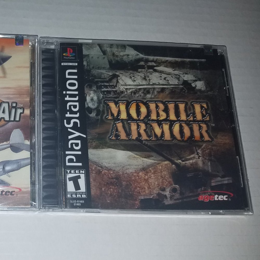 Aces of the Air/ Mobile Armor PS1 2-Pack *Brand New/ Factory Sealed* - Picture 4 of 5